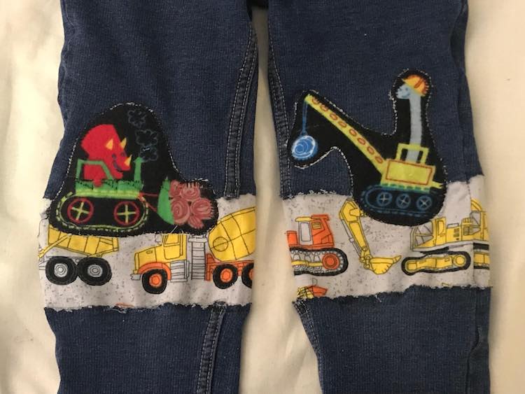 Embroidered Clothing Patches, Patches Jeans Roll Pants