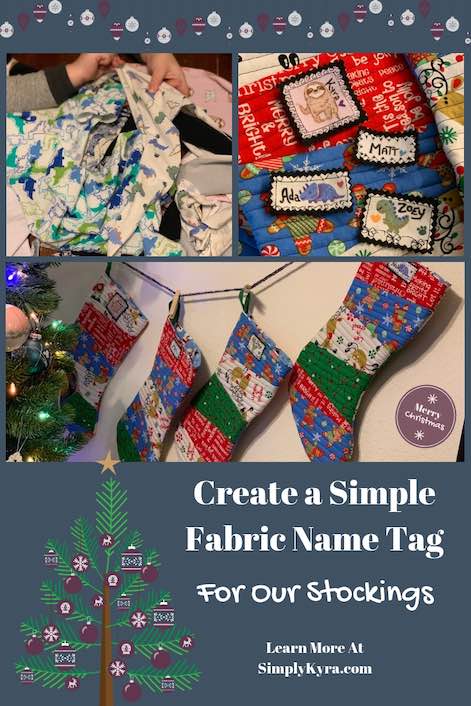 She's Crafty: How to Make Stocking Name Tags