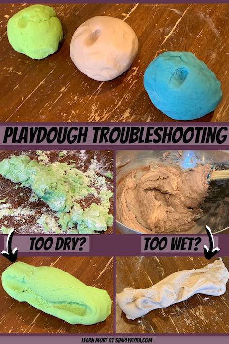 Playdough Troubleshooting