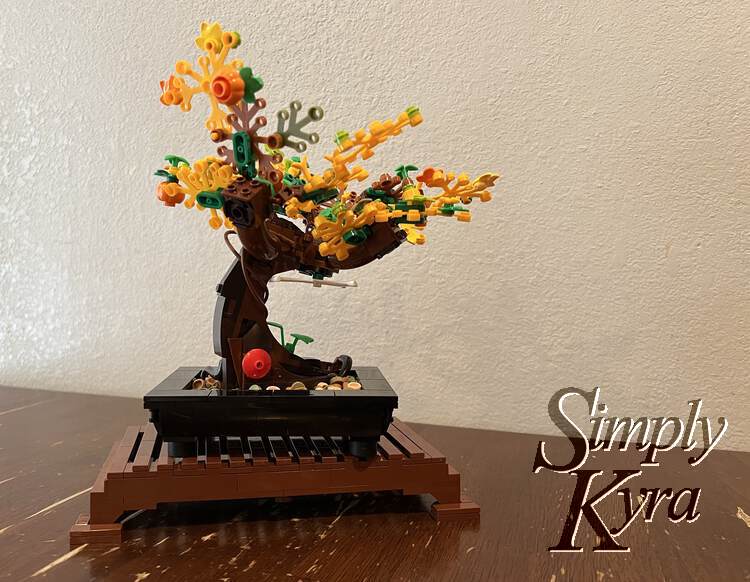 My Lego Bonsai in Halloween style 👻🎃, My MOD from the Leg…
